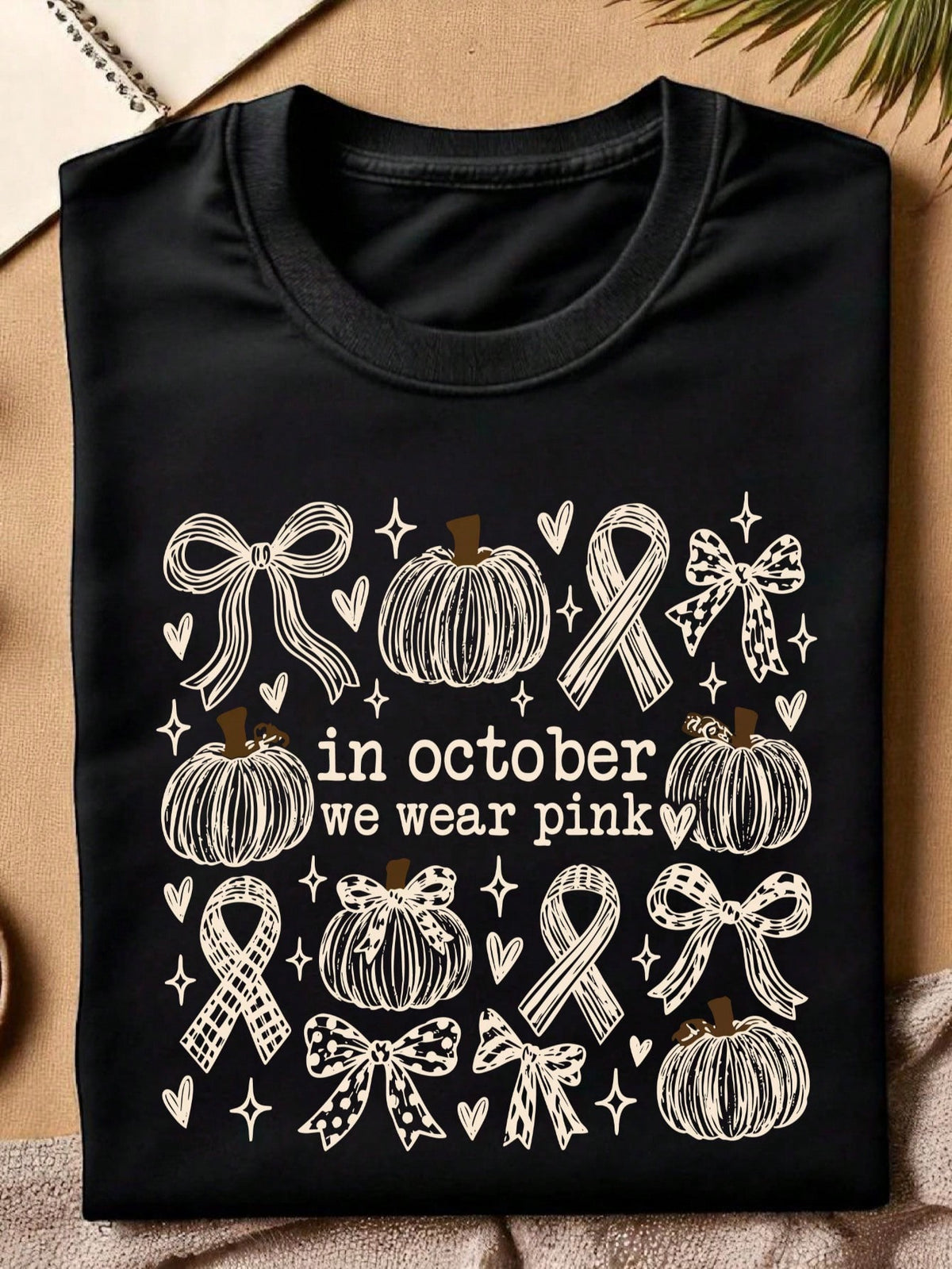 In October We Wear Pink T-Shirt