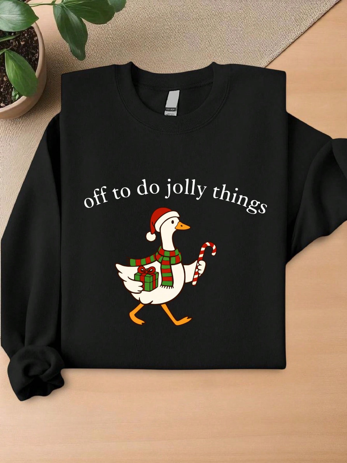 Off To Do Jolly Things Sweatshirt