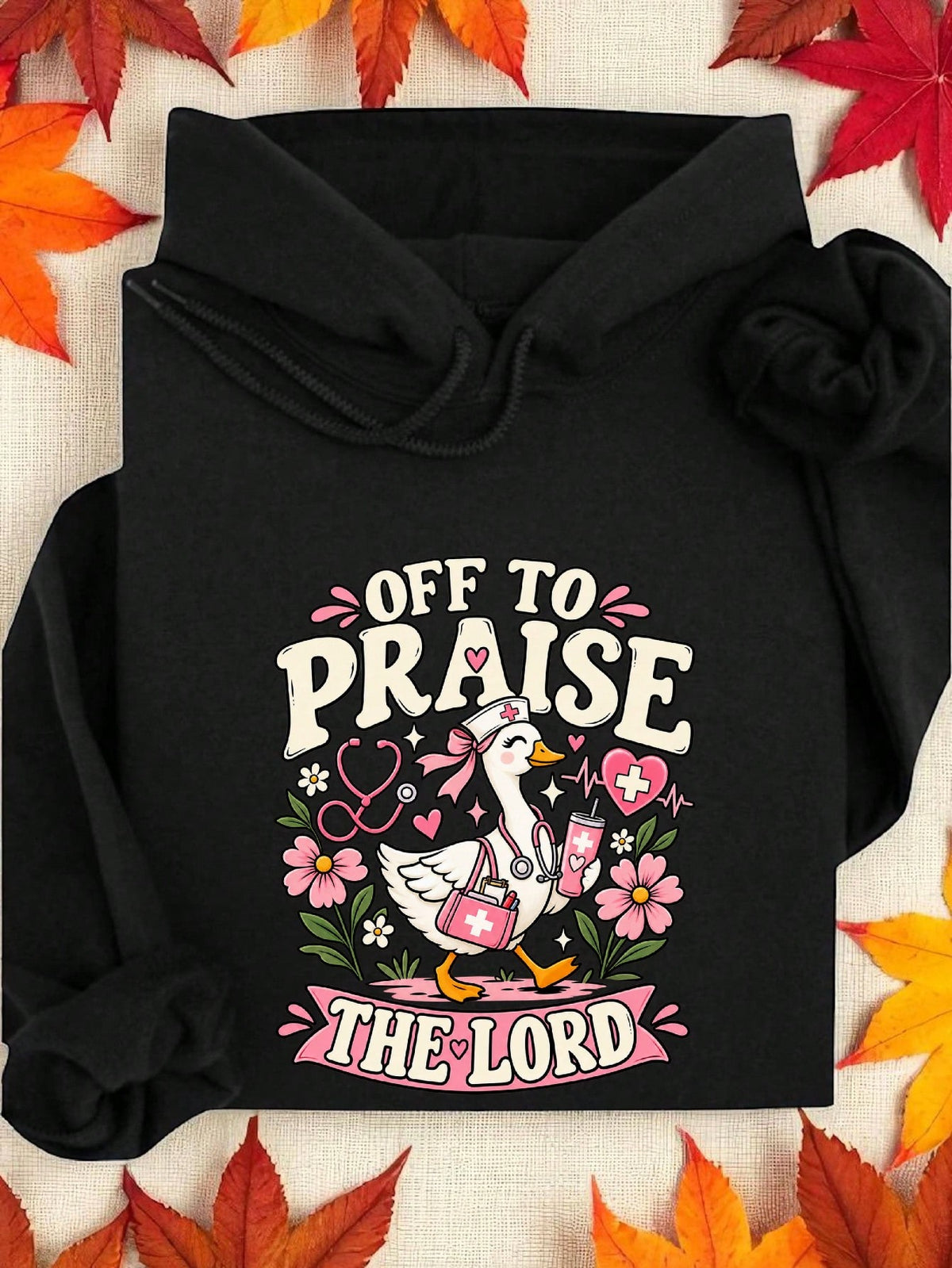 Off To Praise The Lord Hoodie