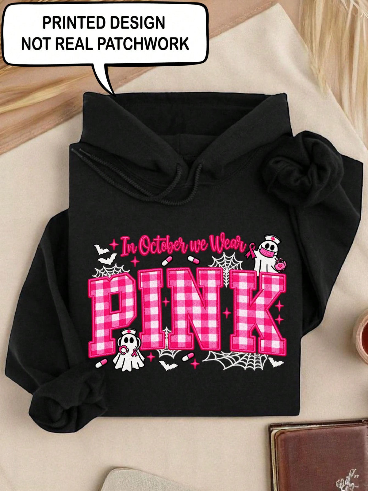 In October Wear Pink Hoodie