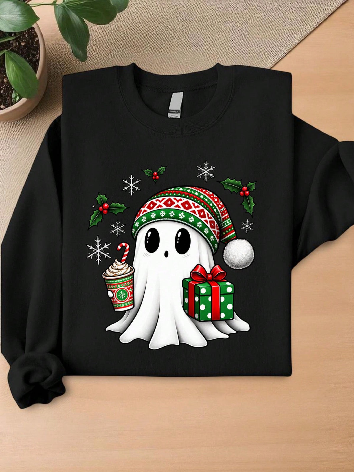 Christmas Ghost Sweatshirt