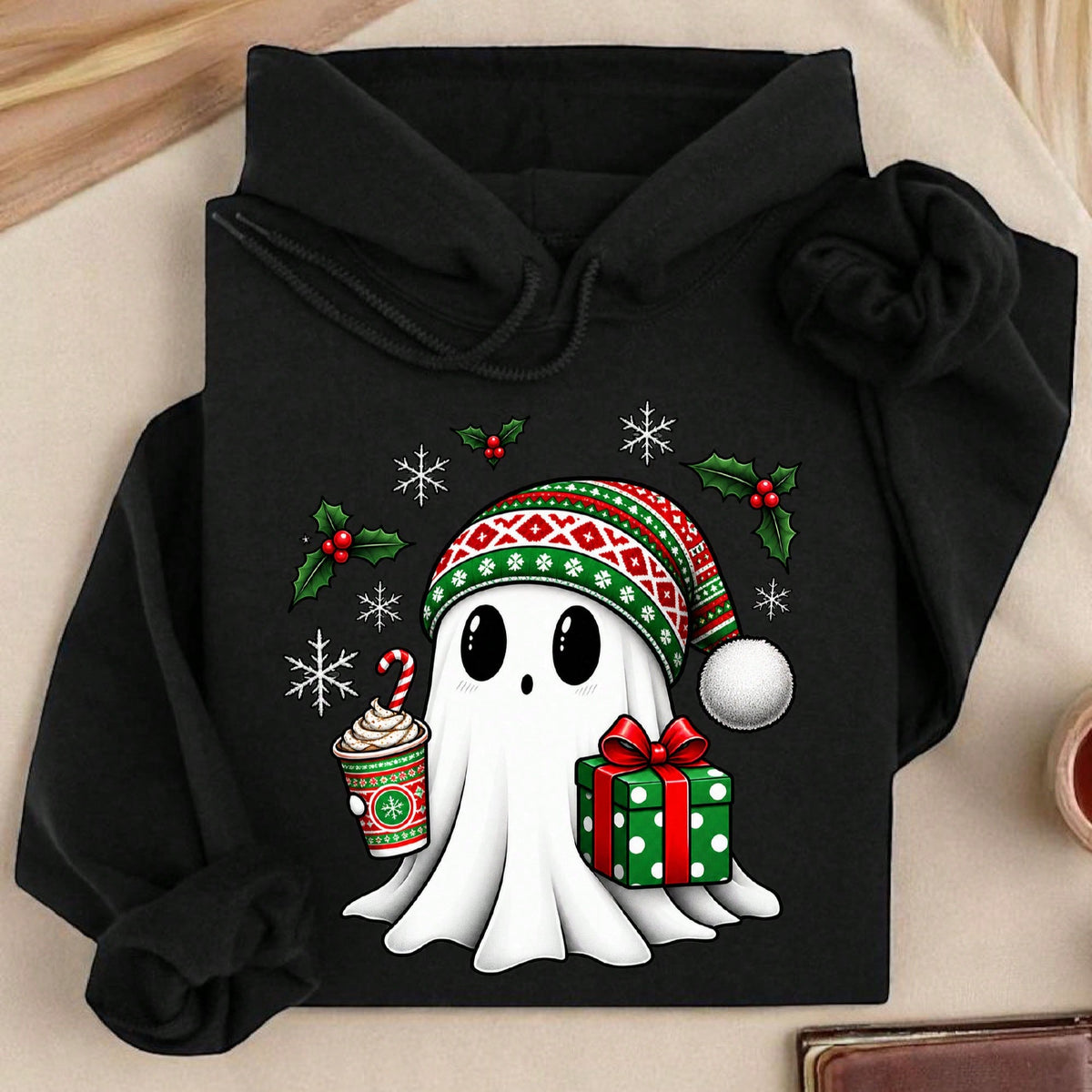 Christmas Ghost Hoodie