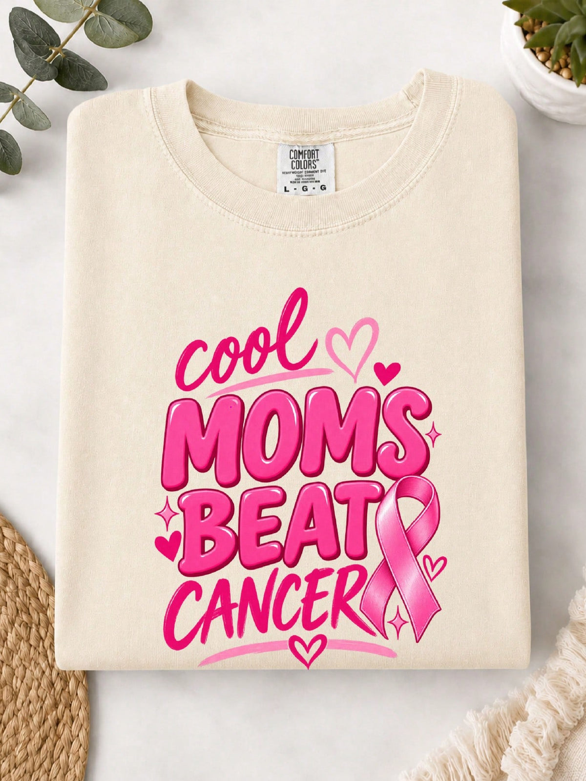 Cool Moms Beat Cancer T-Shirt