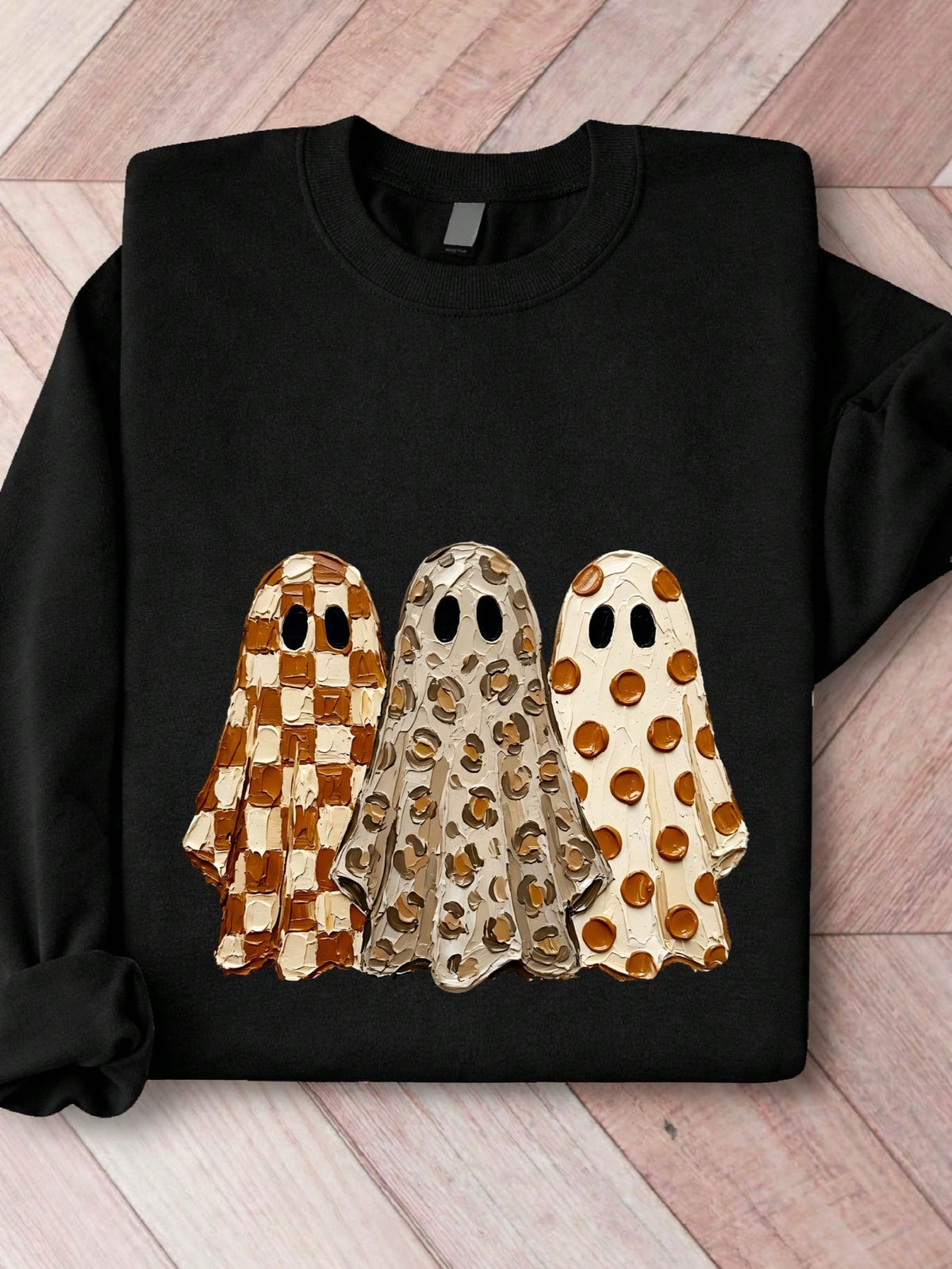 Cute Halloween Ghost Trio Sweatshirt