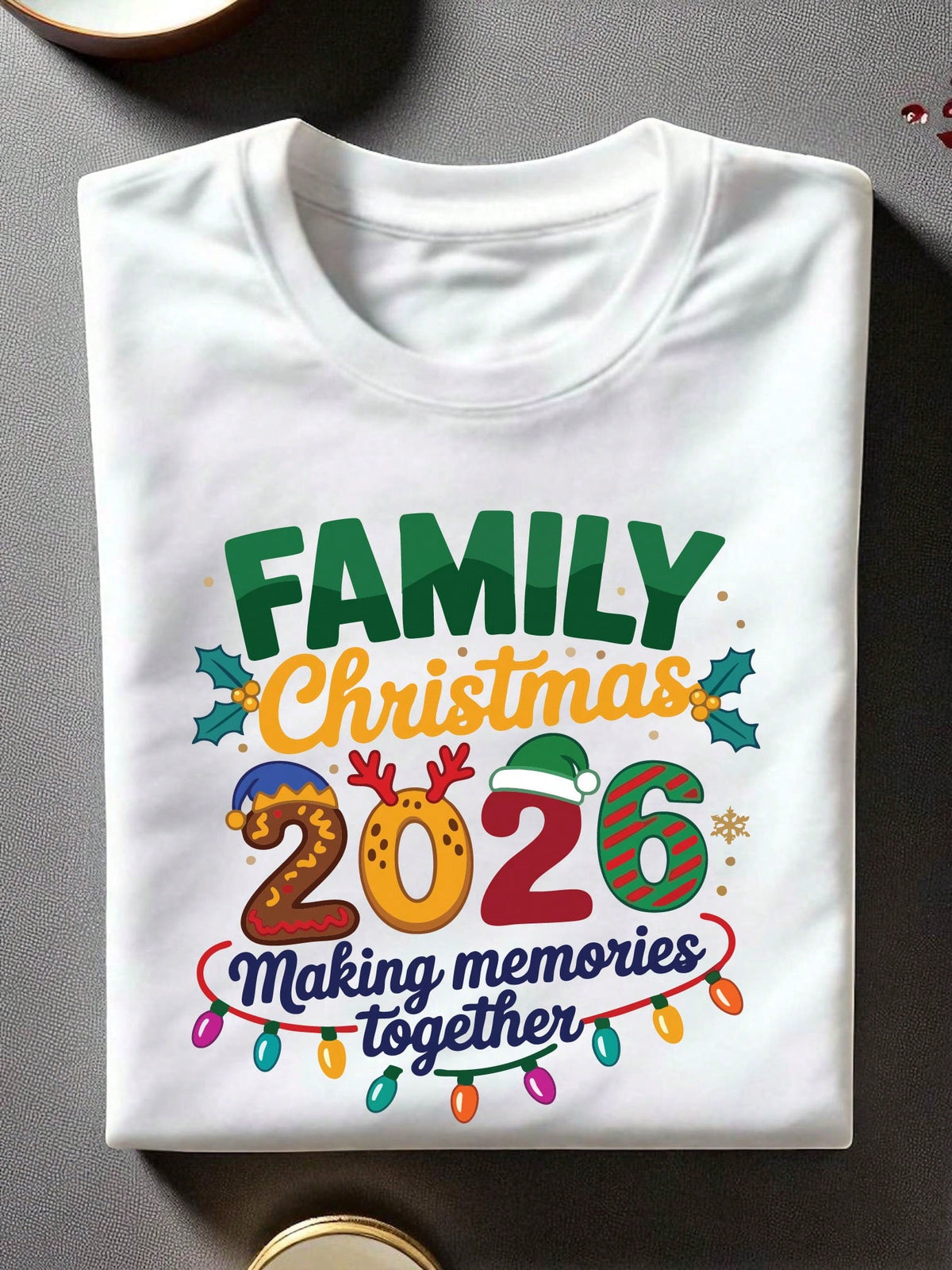Family Christmas 2026 Making Memories Together Unisex T-Shirt
