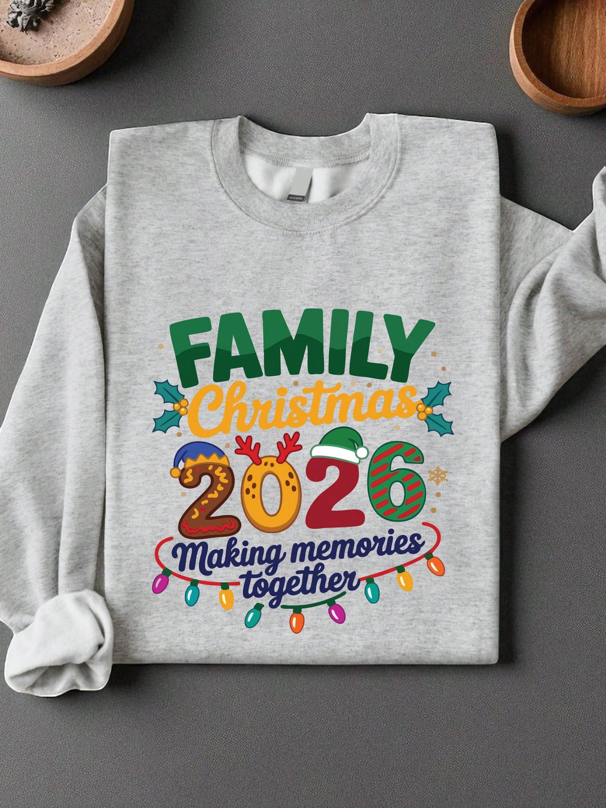 Cute Family Christmas 2026 Making Memories Together Unisex Sweatshirt