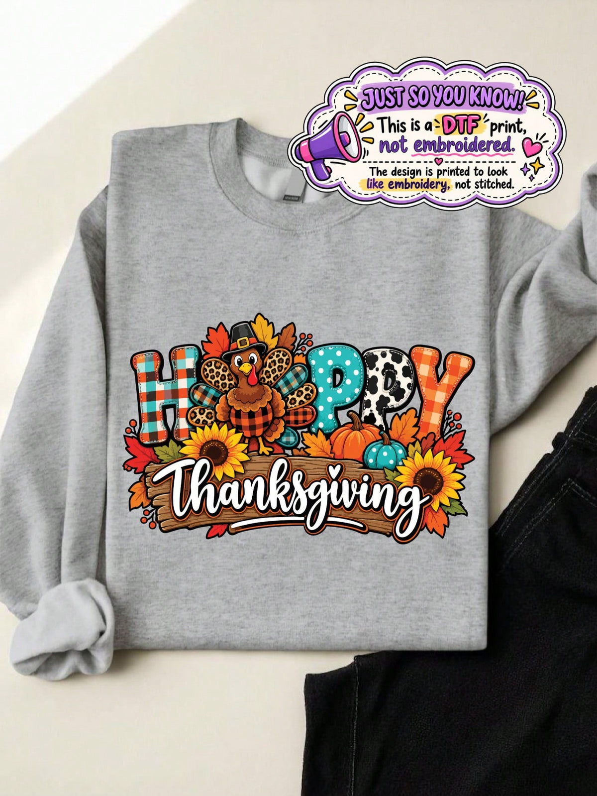 Happy Thanksgiving Sweatshirt