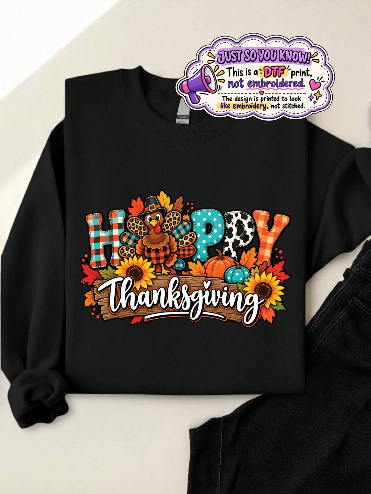 Happy Thanksgiving Sweatshirt
