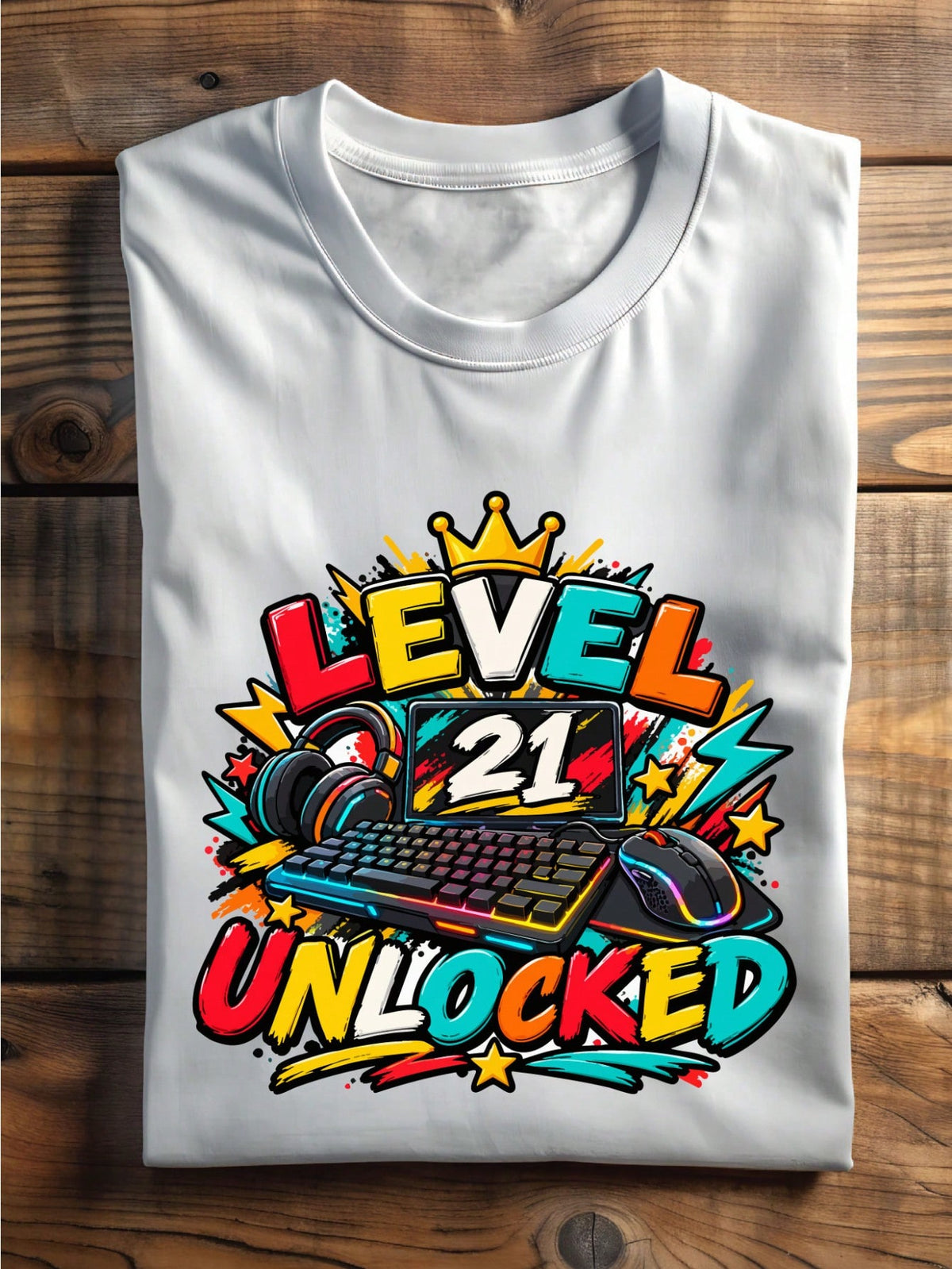 Level 21 Unlocked T-Shirt