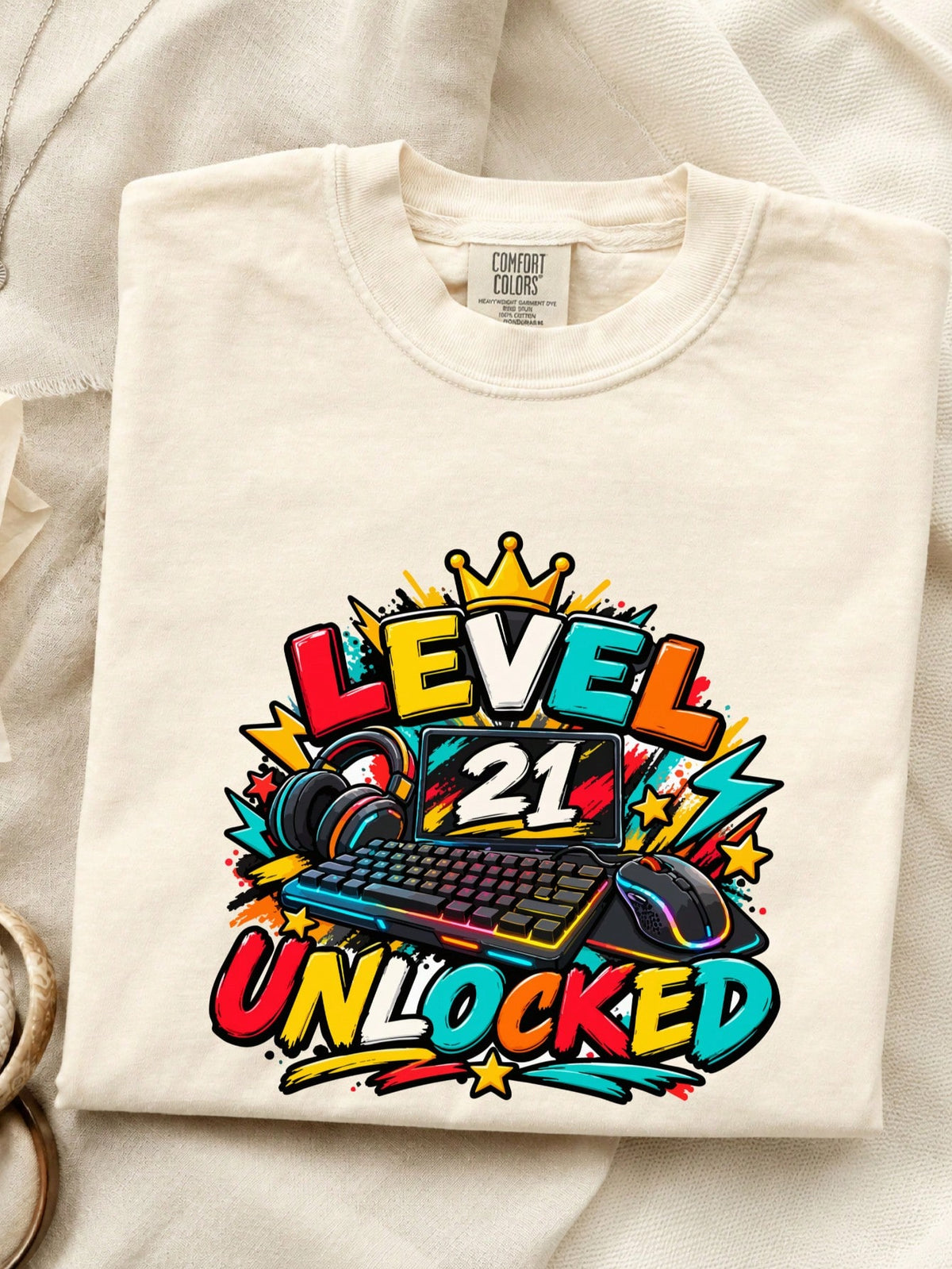 Level 21 Unlocked T-Shirt