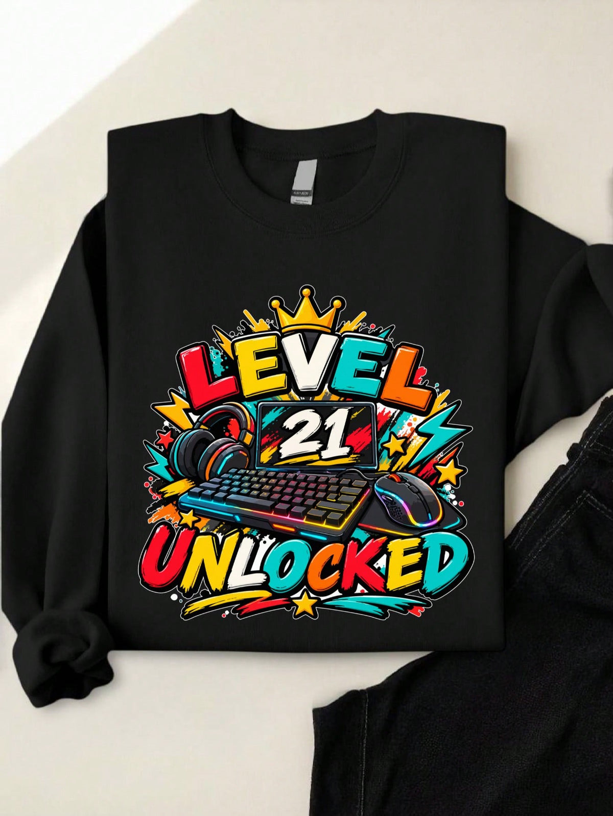 Level 21 Unlocked Sweatshirt
