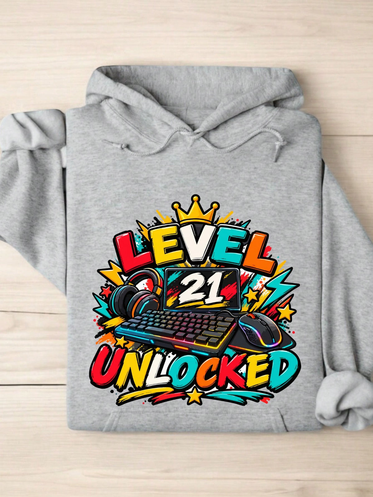 Level 21 Unlocked Hoodie