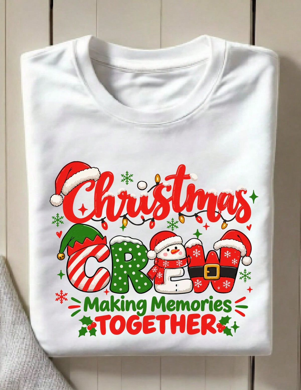Christmas Crew Making Memories Together T-Shirt