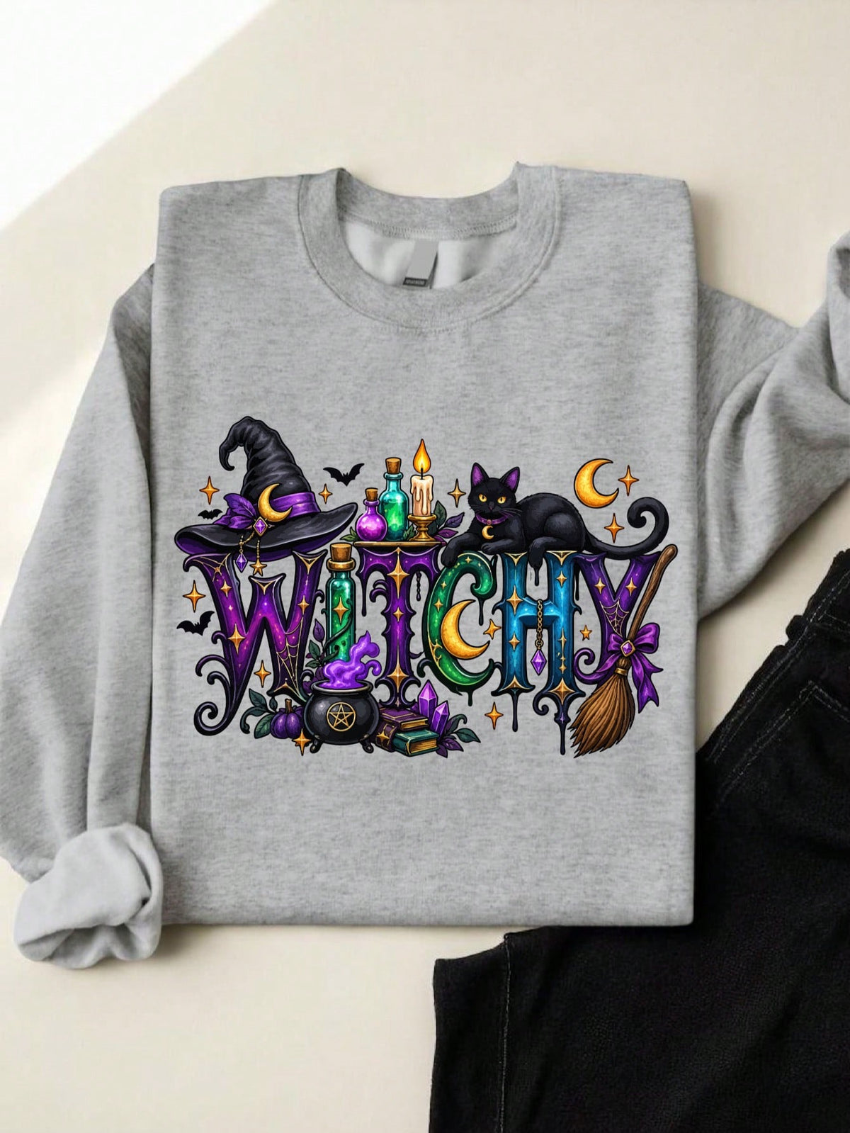 Halloween Witch Sweatshirt
