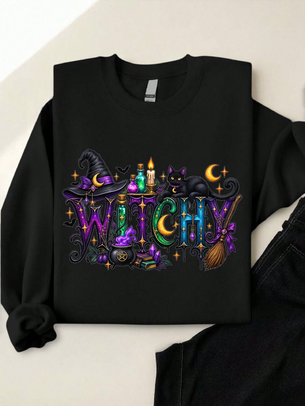 Halloween Witch Sweatshirt