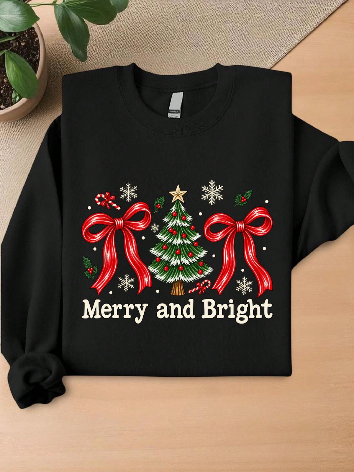 Merry And Bright Sweatshirt