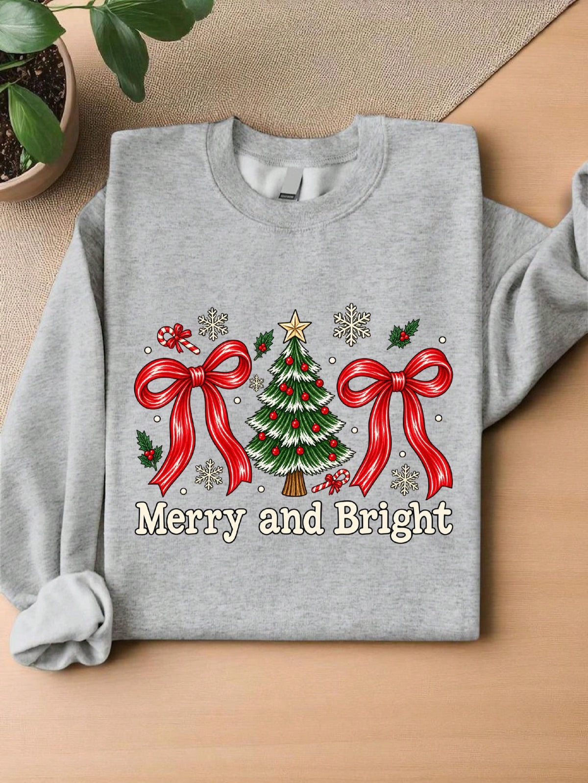 Merry And Bright Sweatshirt