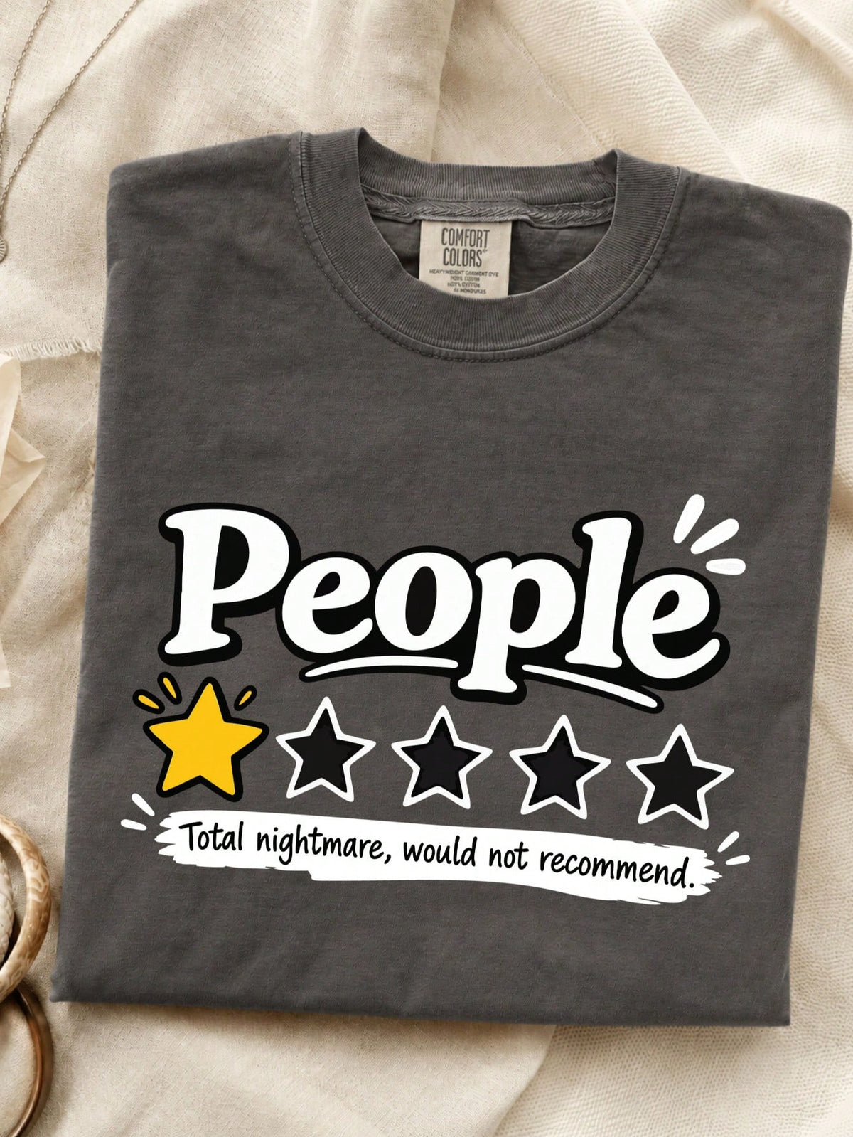 People One Star Review T-Shirt