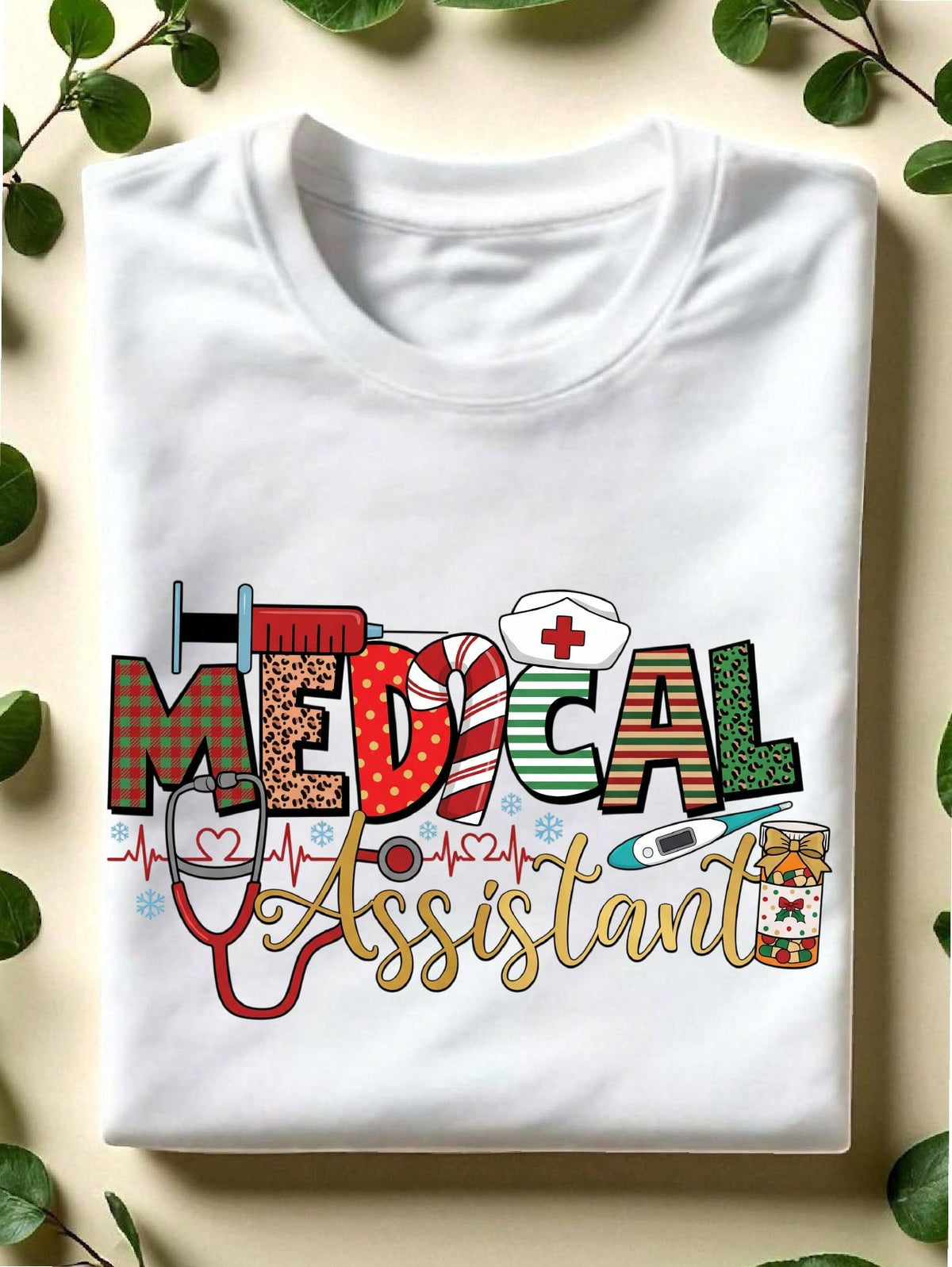 Medical Assistant Christmas T-Shirt