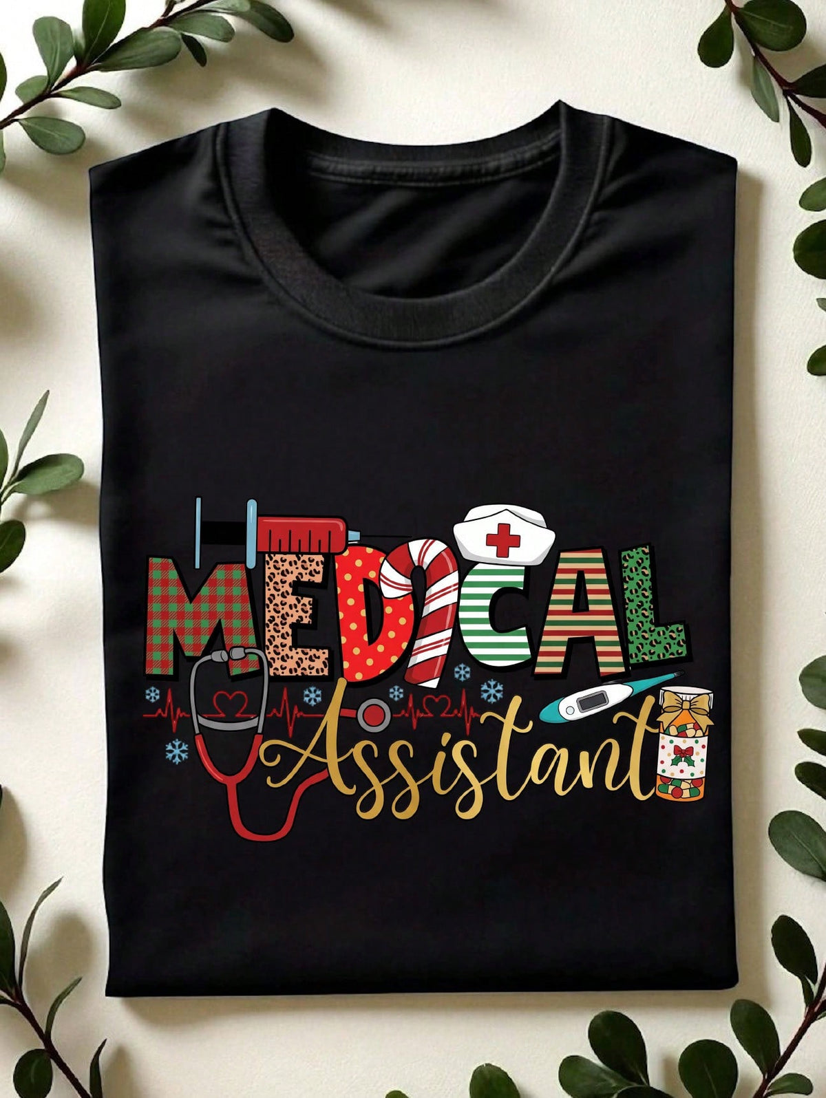 Medical Assistant Christmas T-Shirt