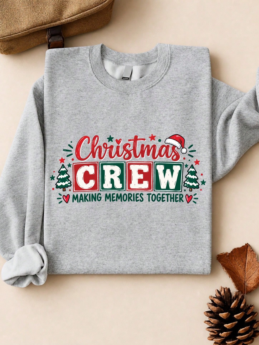 Christmas Crew Making Memories Together Unisex Sweatshirt