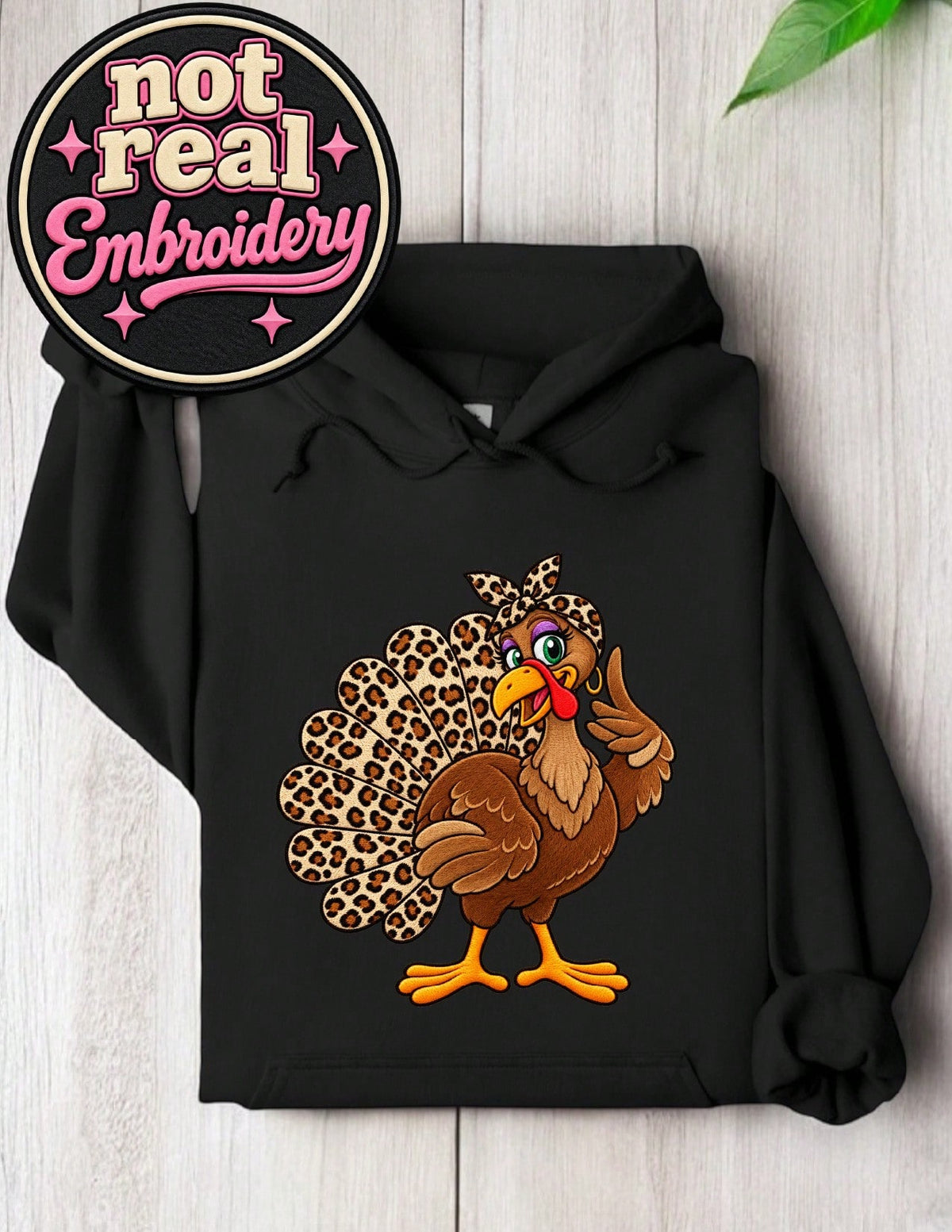 Thanksgiving Turkey (DTF Graphic Print) Hoodie