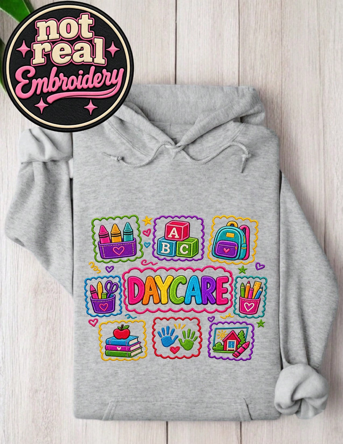 Teacher Team Daycare Crew (DTF Graphic) Hoodie