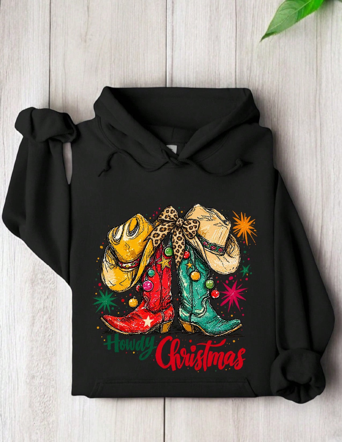 Howdy Christmas Hoodie