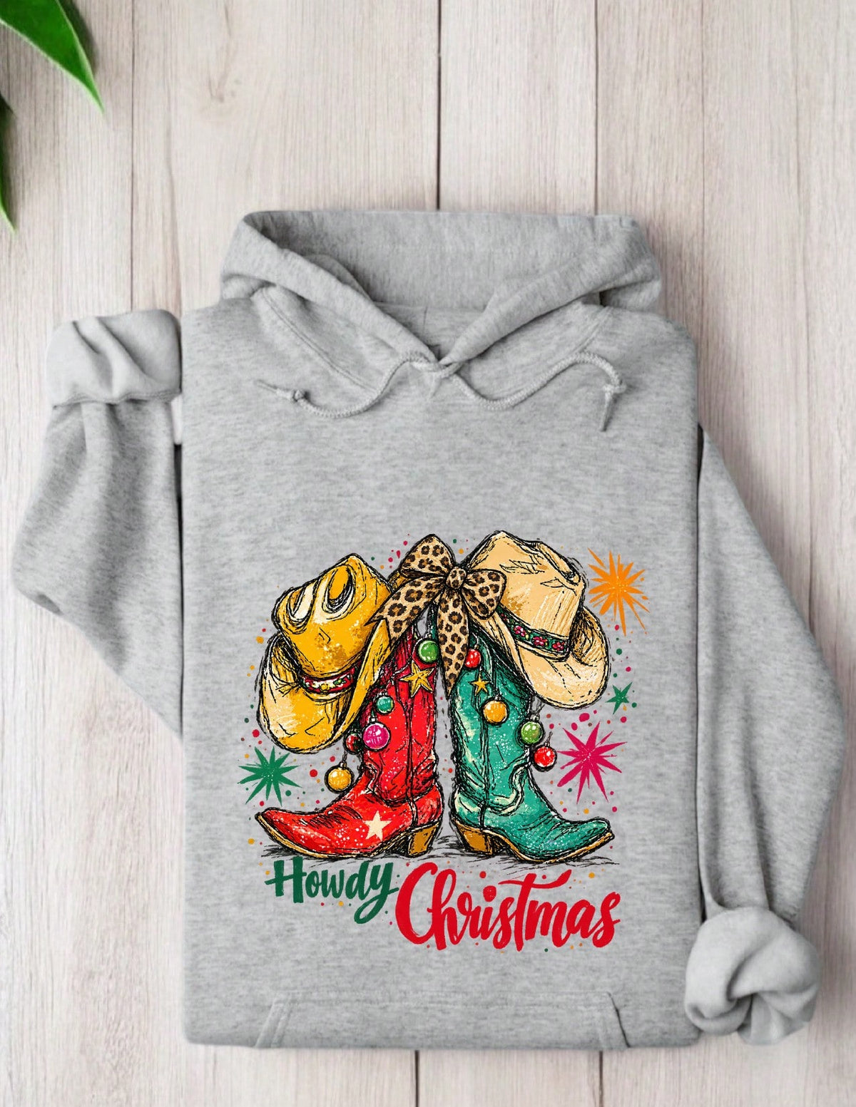 Howdy Christmas Hoodie