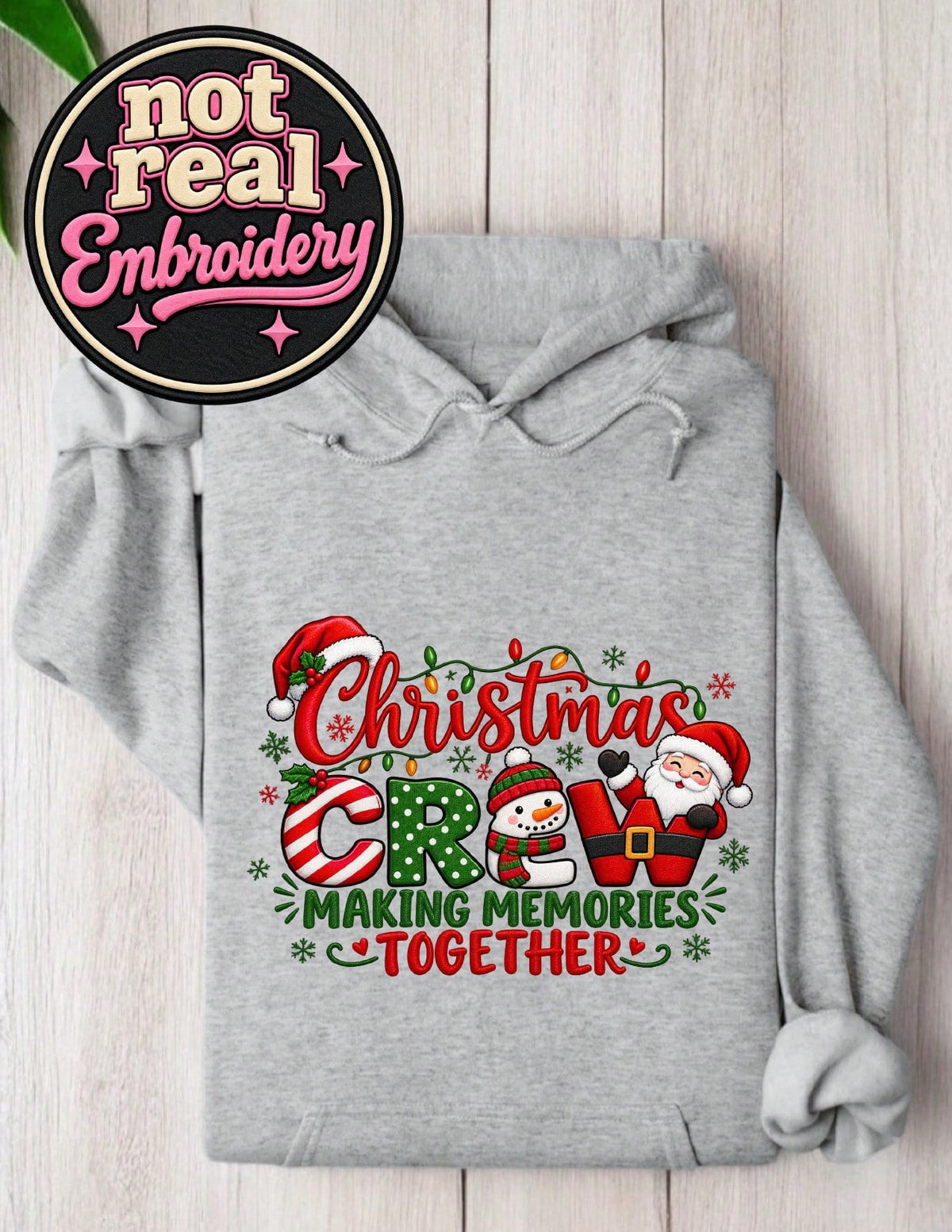 Christmas Crew Making Memories Together Hoodie