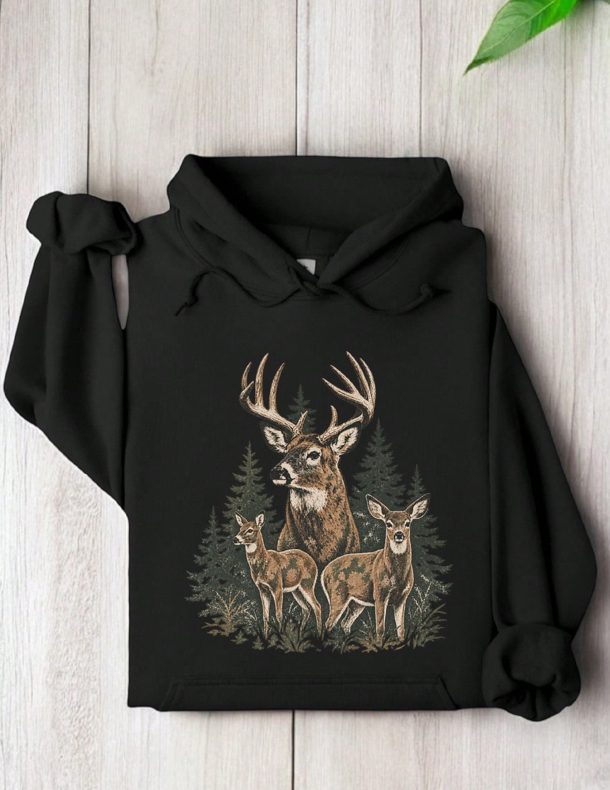 Vintage Midwest Deer Hoodie