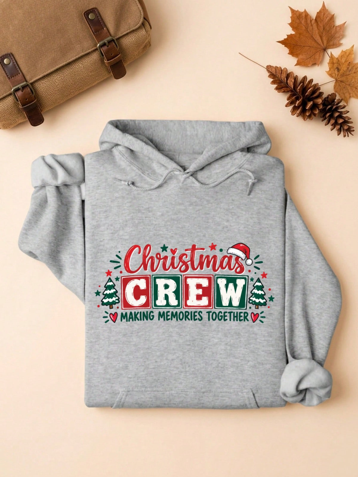 Christmas Crew Making Memories Together Unisex Hoodie
