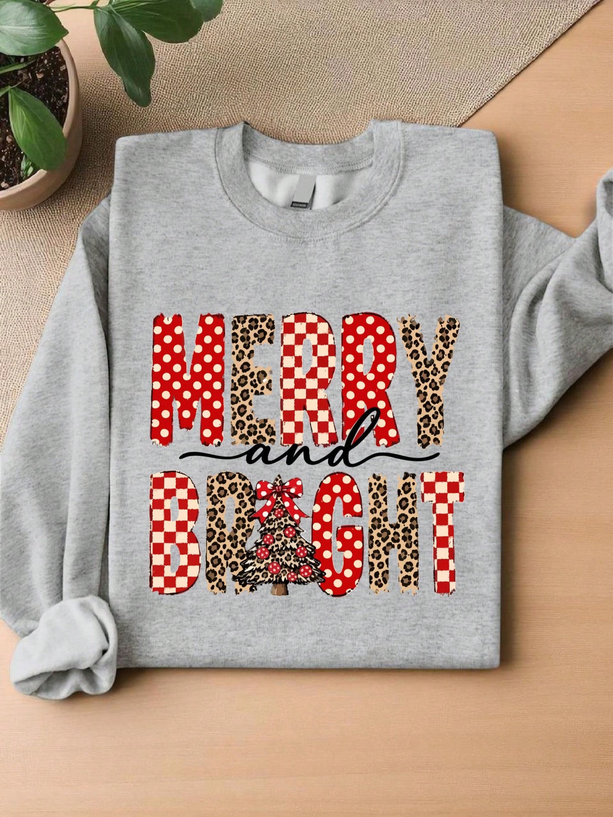Merry And Bright Sweatshirt