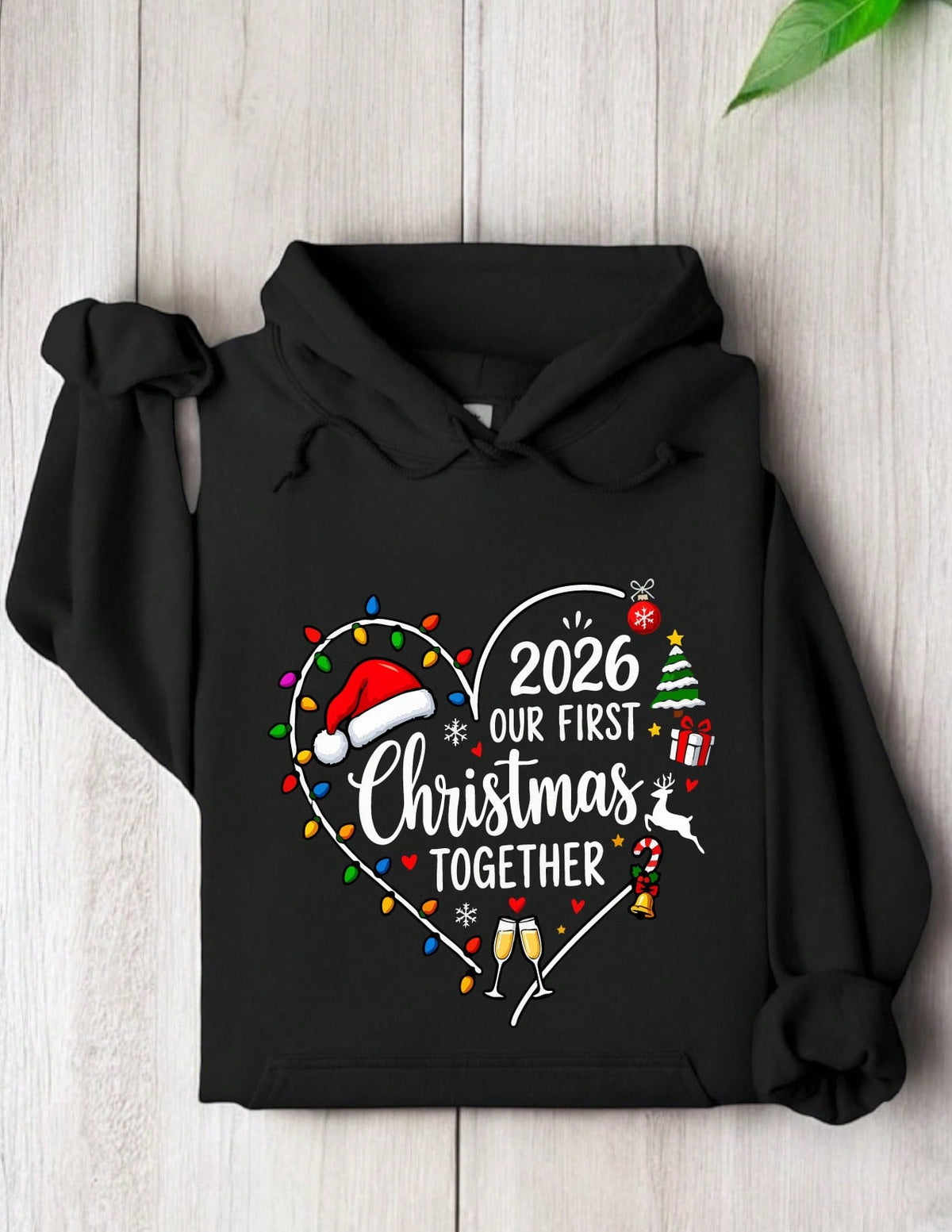 Our First Christmas Together 2026 Hoodie
