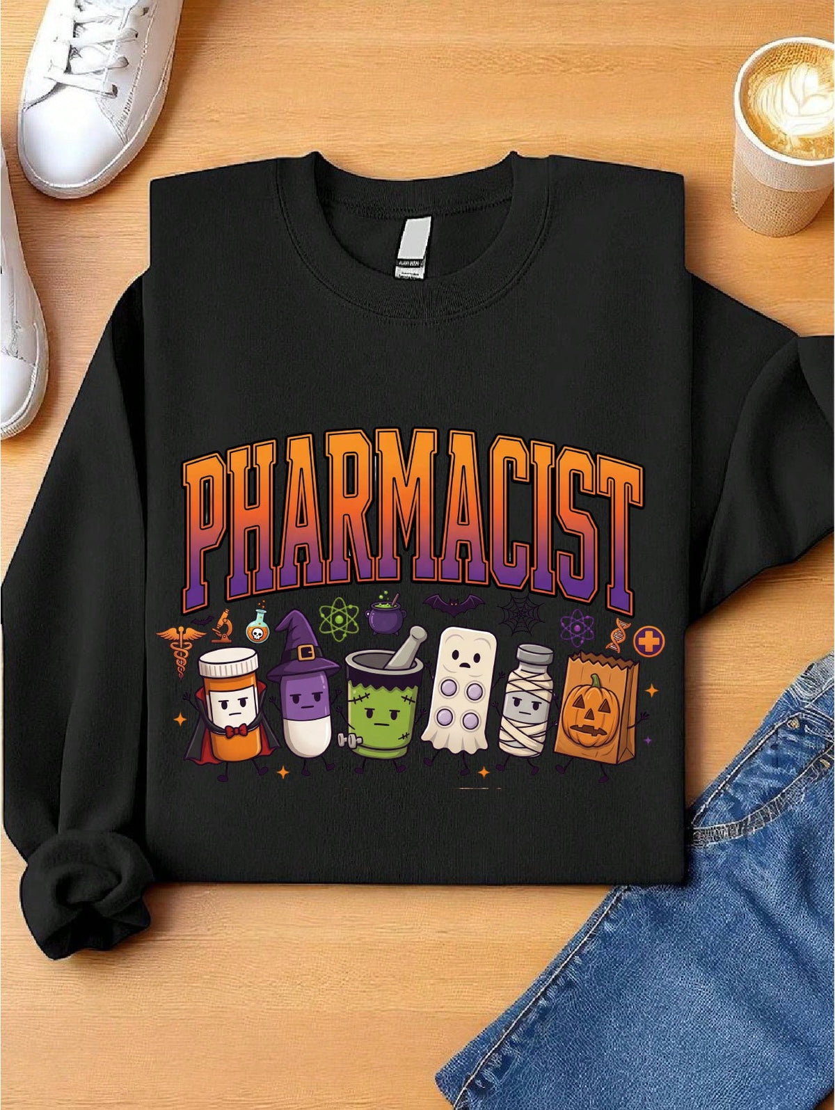 Pharmacist Halloween Sweatshirt