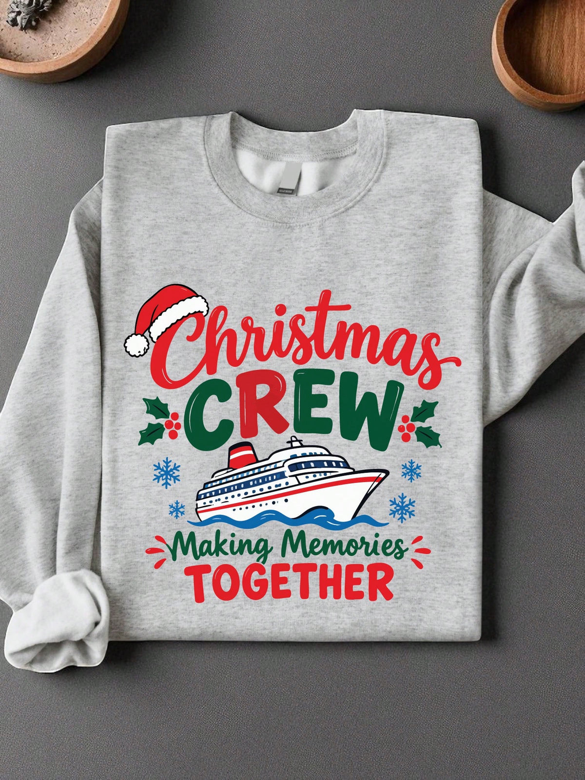 Family Christmas Cruise Crew Unisex Sweatshirt