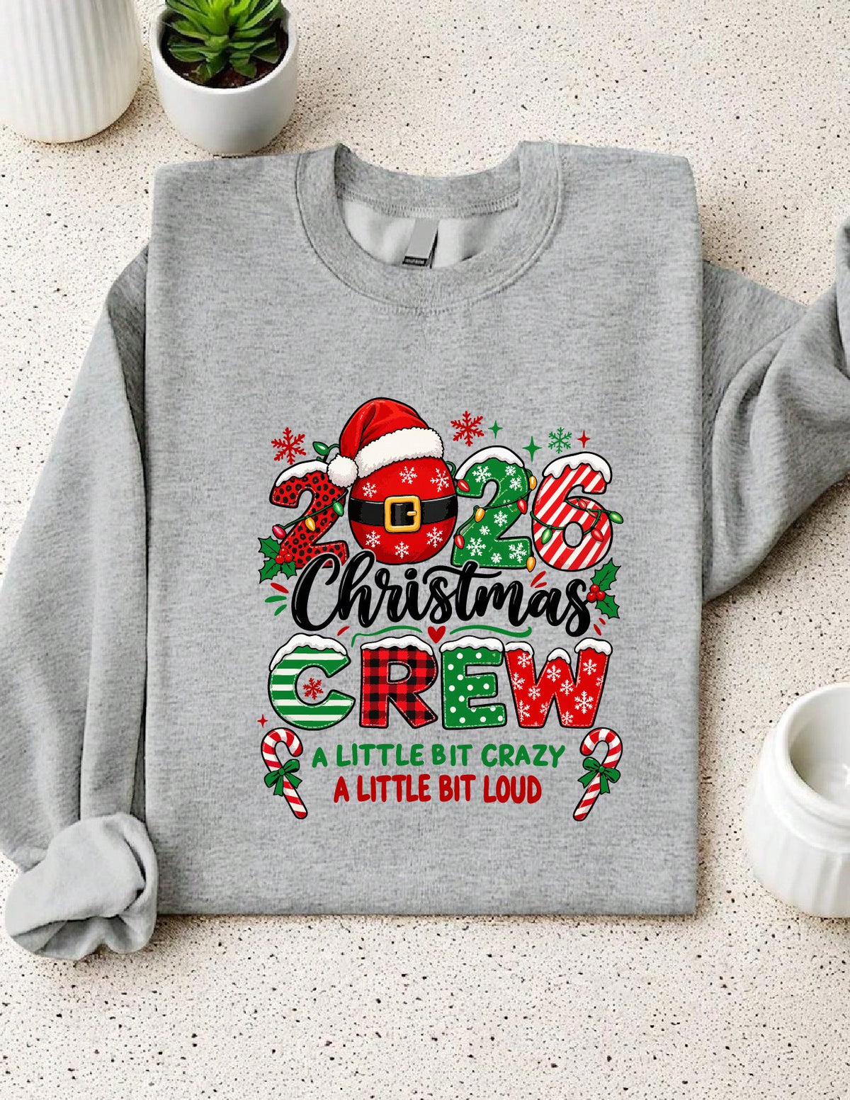 Christmas Crew 2026 Sweatshirt