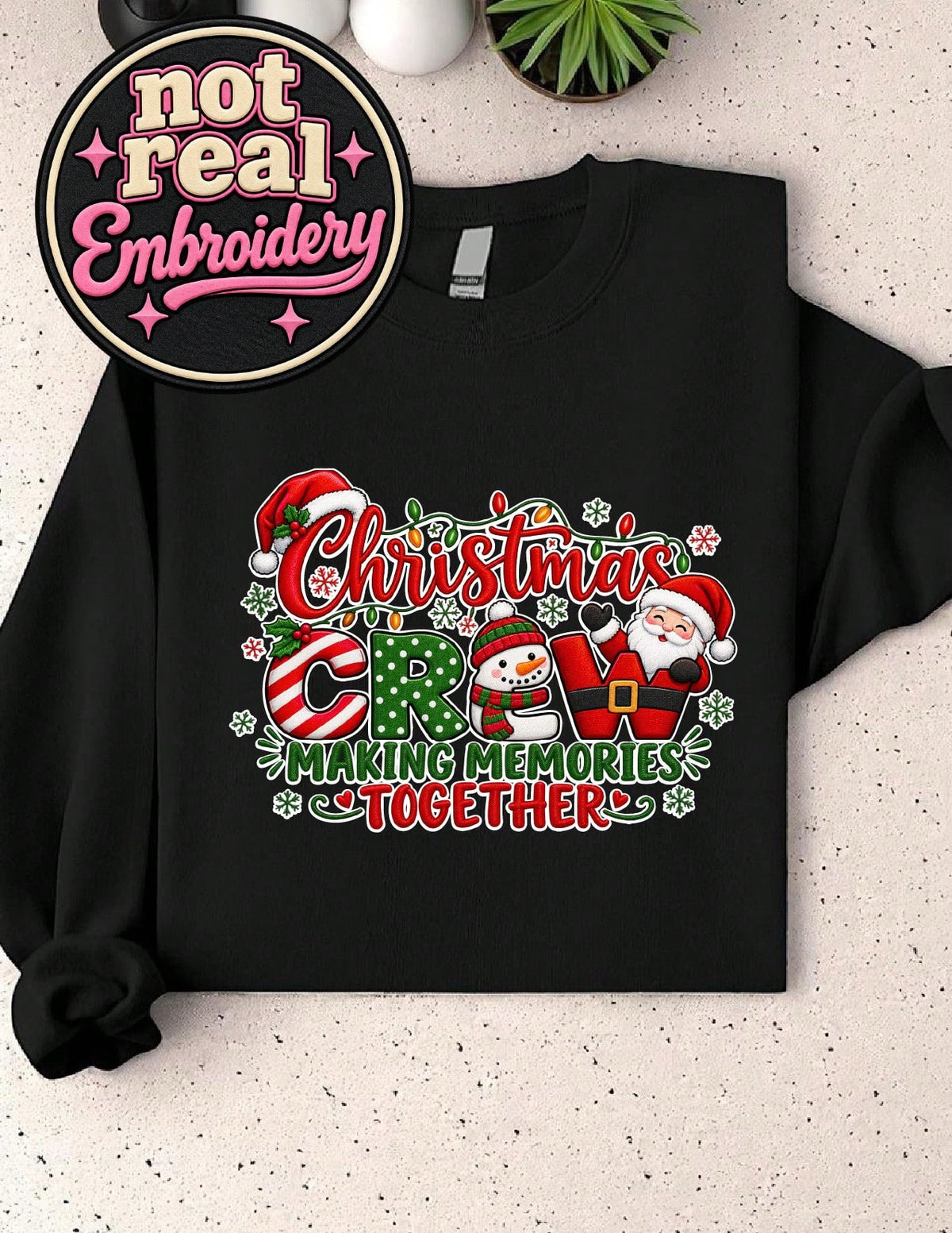Christmas Crew Making Memories Together Sweatshirt