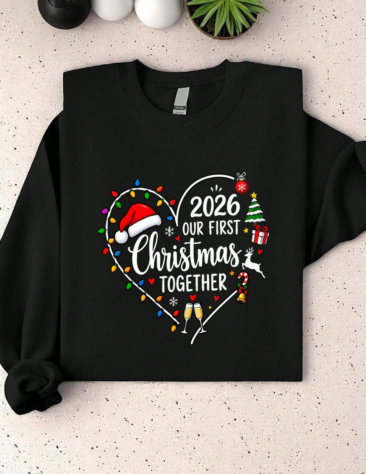 Our First Christmas Together 2026 Sweatshirt