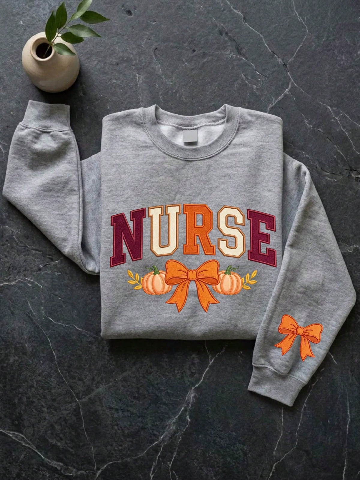 Nurse Fall Coquette Sweatshirt