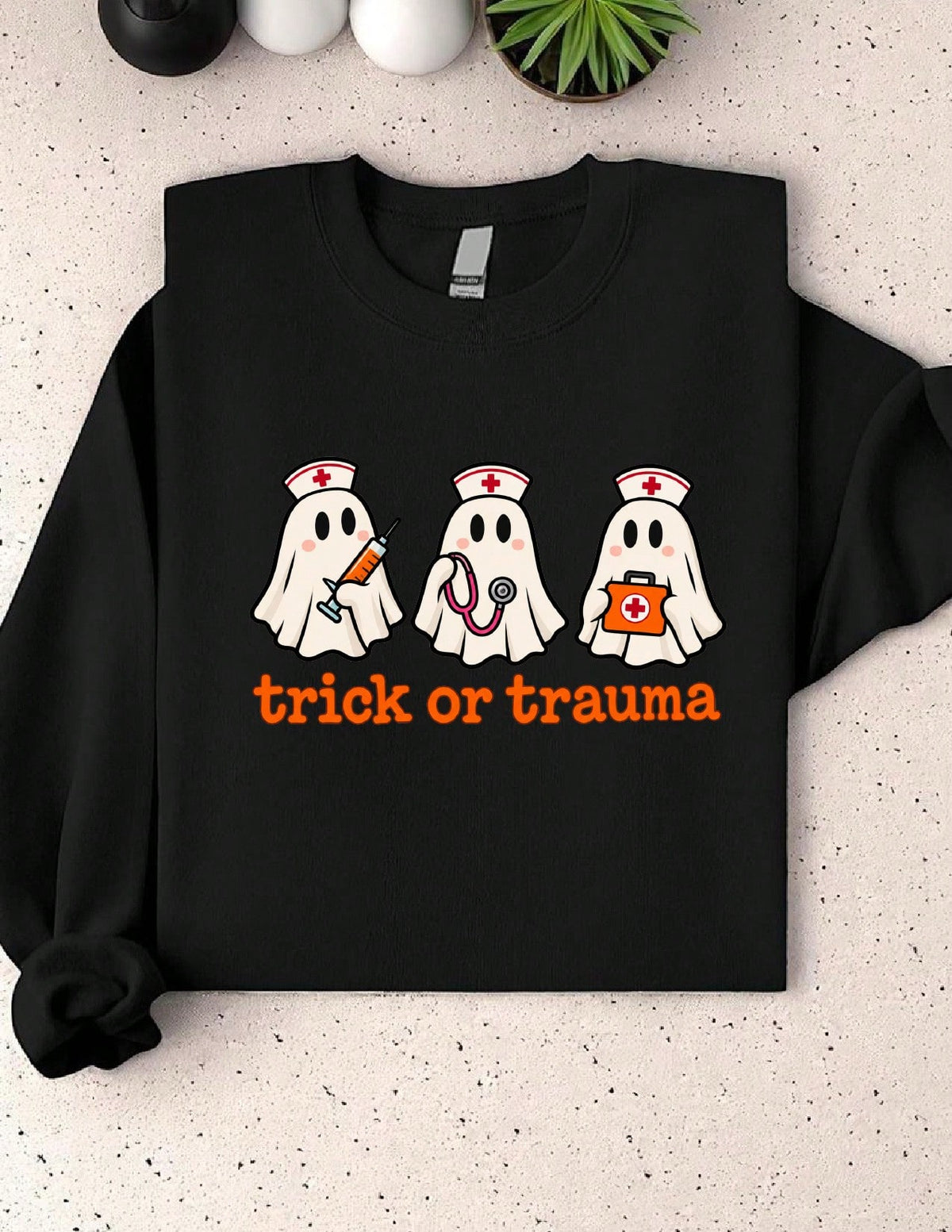 Halloween Nurse Sweatshirt