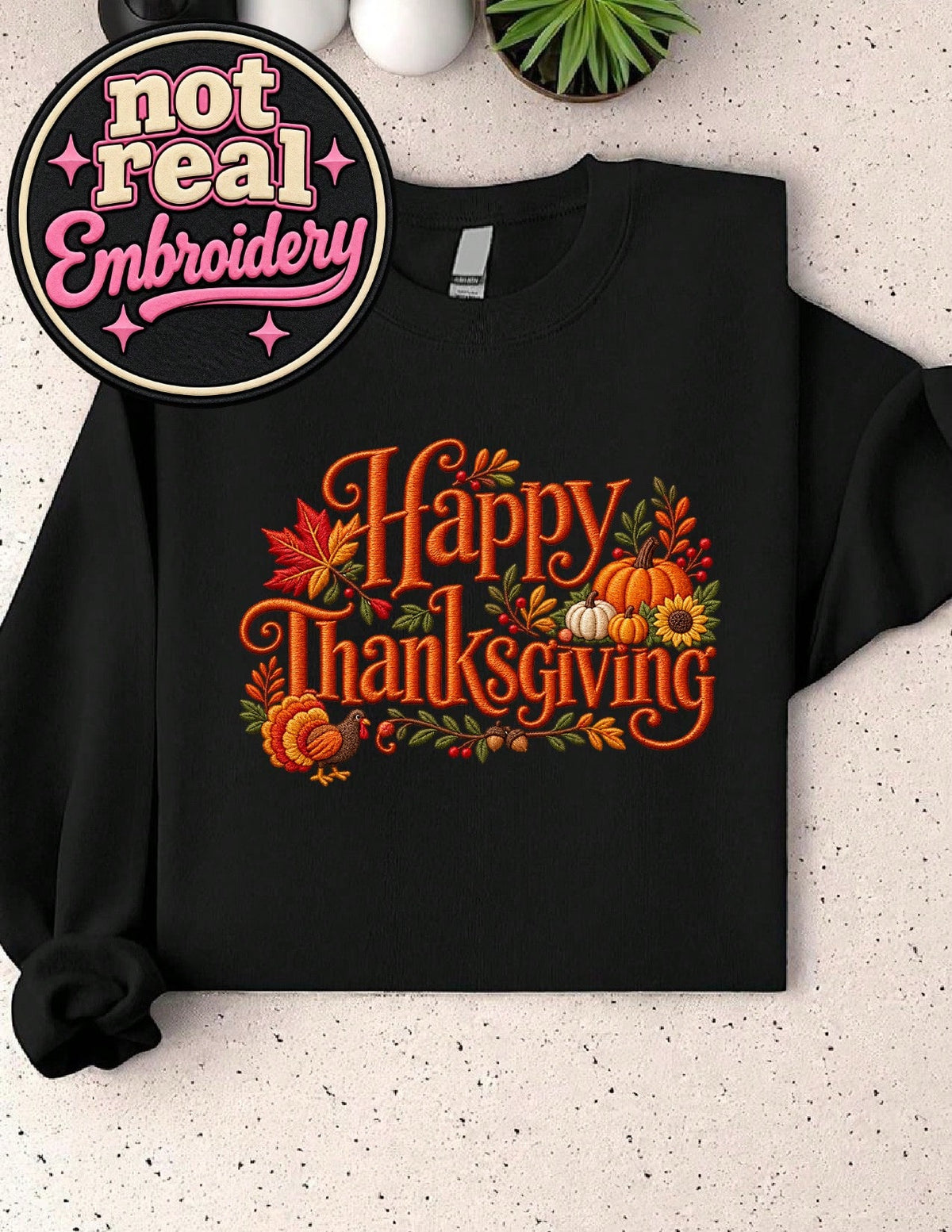 Happy Thanksgiving (DTF Graphic Print) Sweatshirt