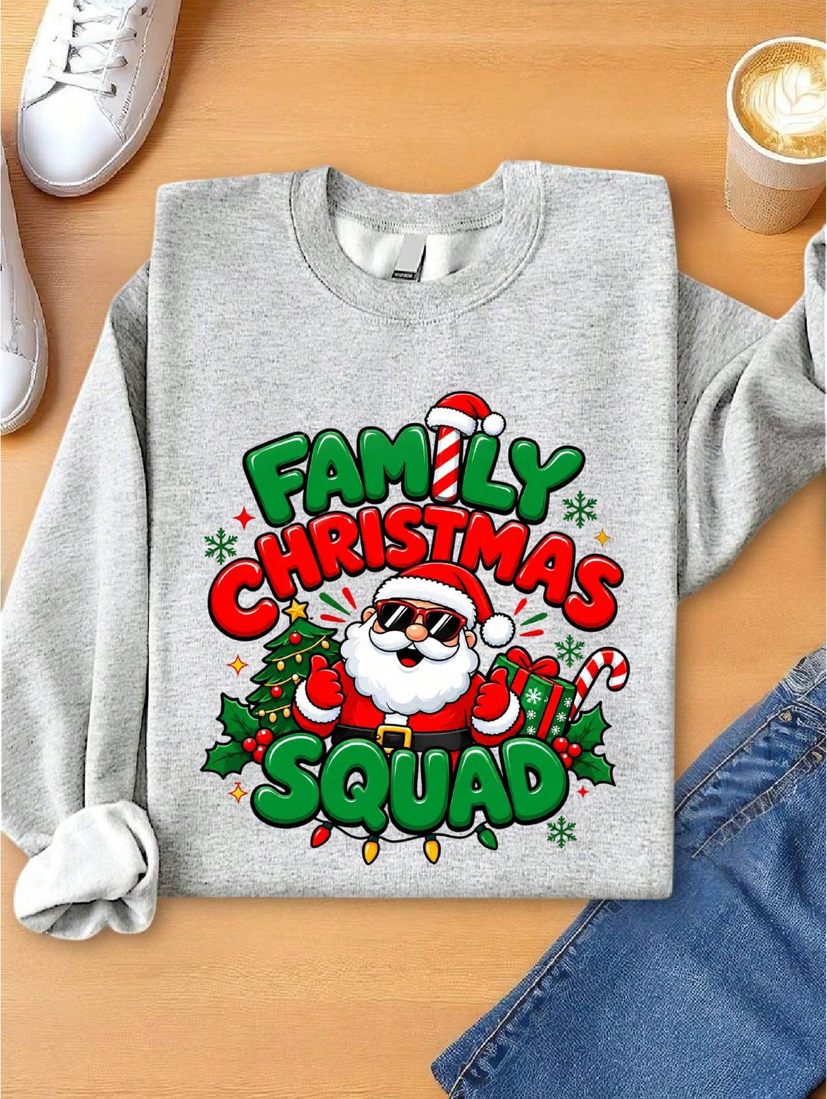 Family Christmas Squad Sweatshirt