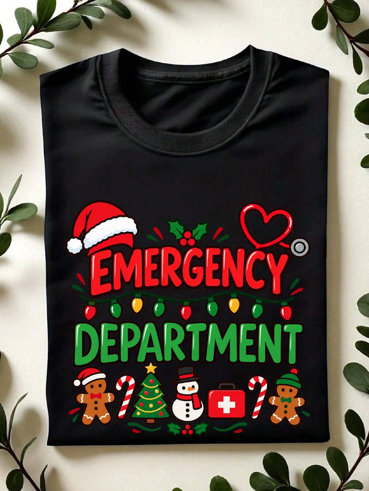 Emergency Department Christmas T-Shirt