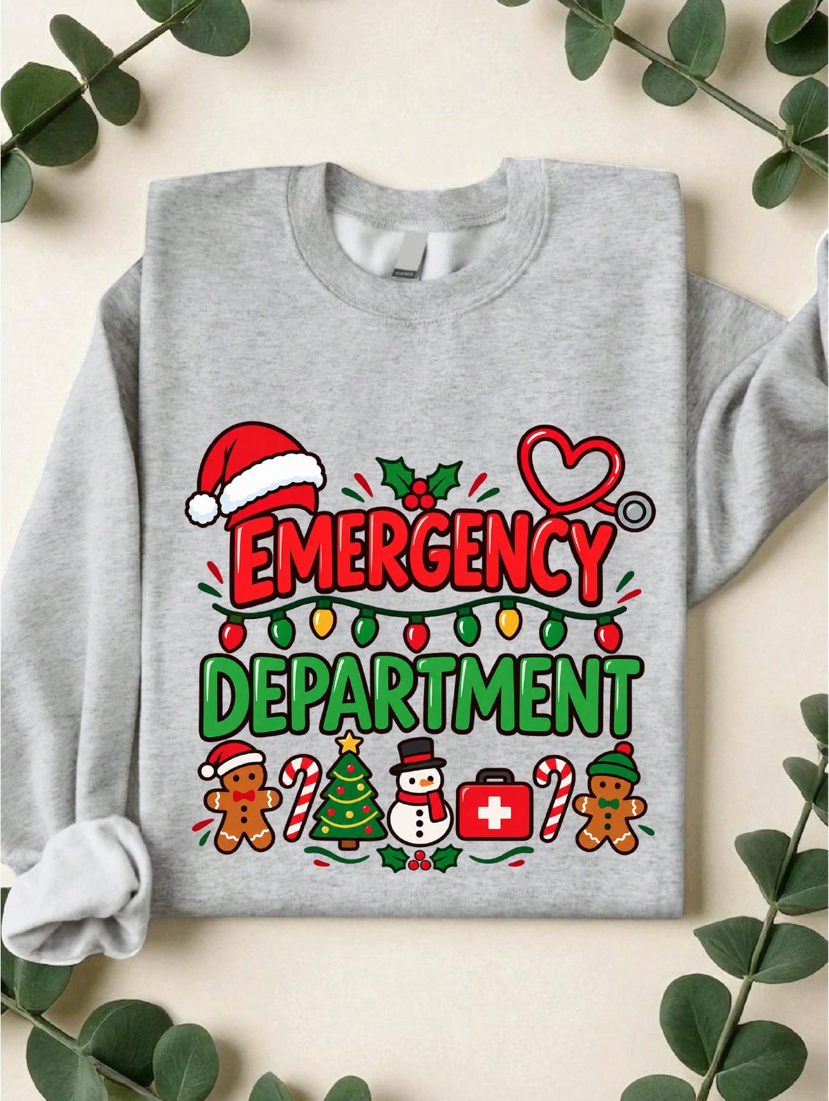 Emergency Department Christmas Sweatshirt