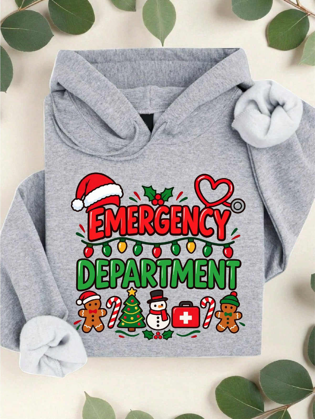 Emergency Department Christmas Hoodie