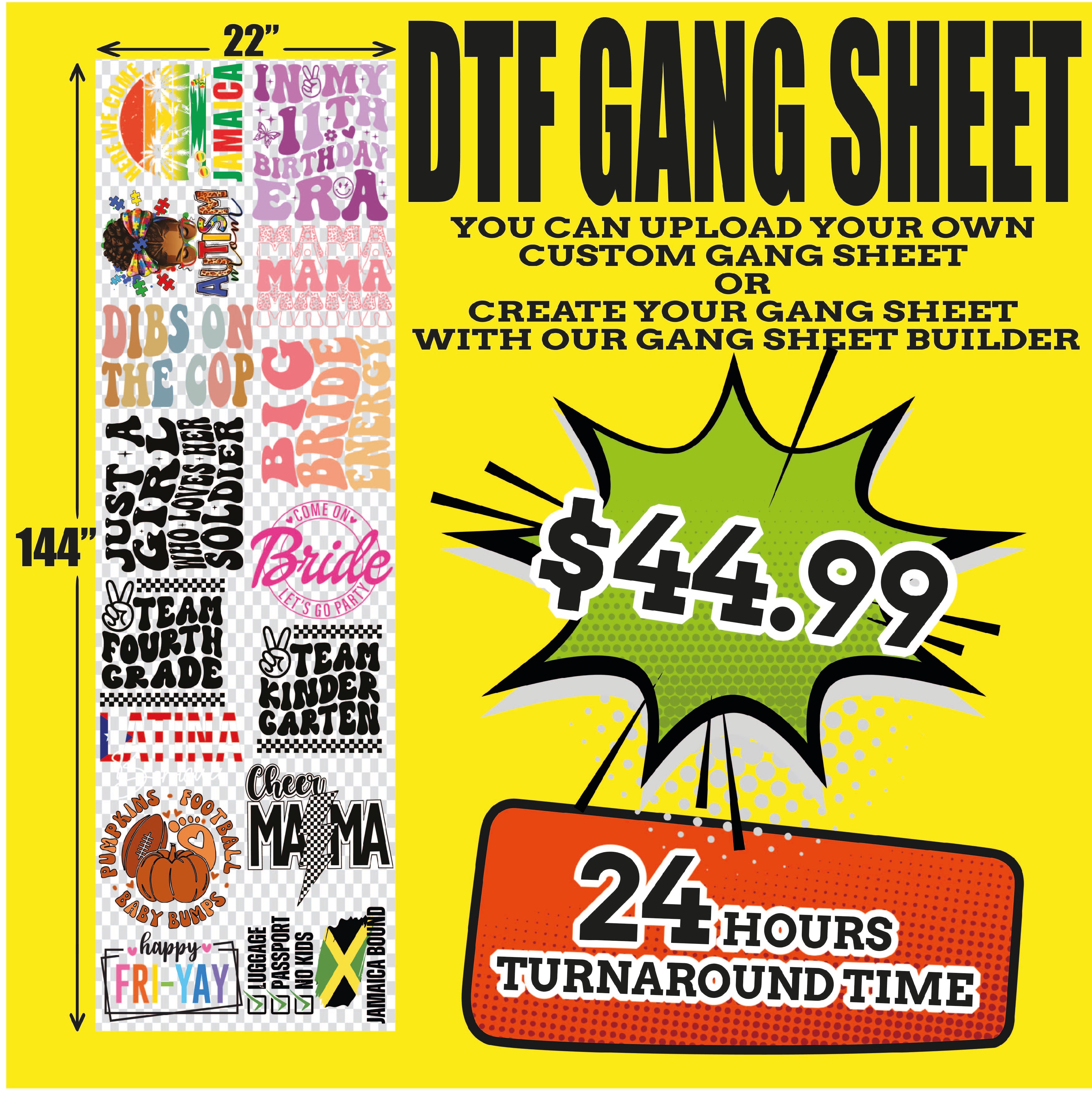 DTF Gang Sheet