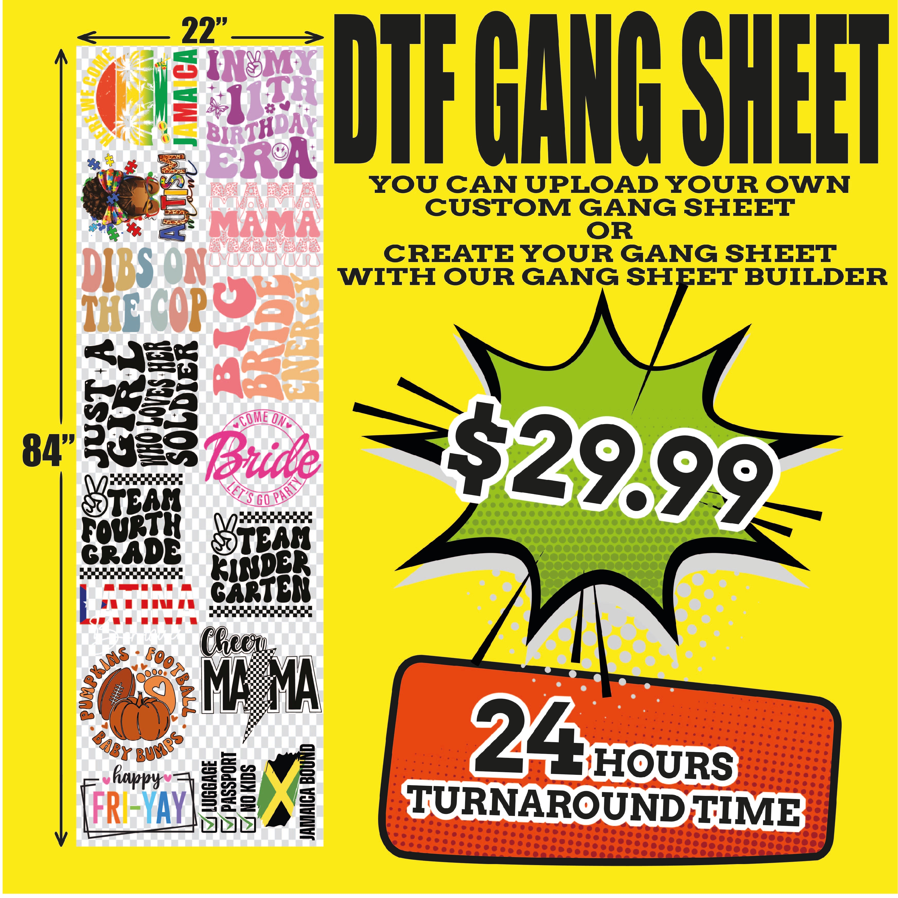 DTF Gang Sheet