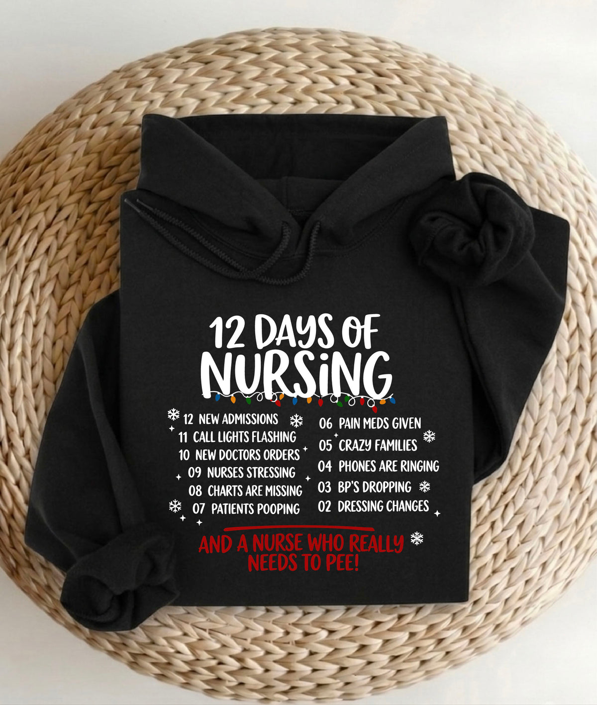 12 Days Of Nursing T-Shirt, Sweatshirt, Hoodie