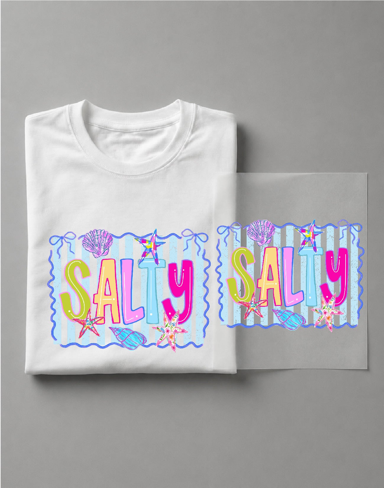 Salty Shirt – Coastal Beach Graphic Tee, Ocean Lover Shirt, Summer Vacation Tee, Nautical Shirt – DTF-17